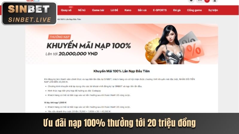 Thưởng nạp lại hàng ngày tại i9bet